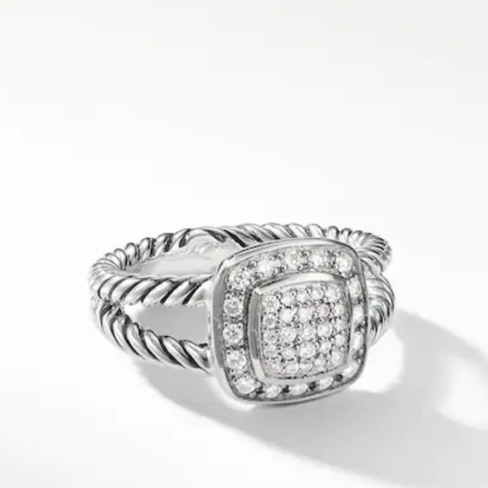 David Yurman Petite Albion Ring with Diamonds
